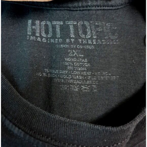 Grim Reaper Kitty T-Shirt 2XL Black White Printed Tee Hot Topic 2XL Unisex - Picture 7 of 7